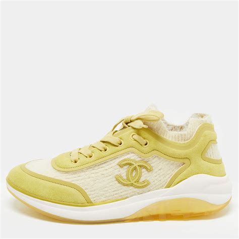 chanel sneakers trainers|chanel trainers beige.